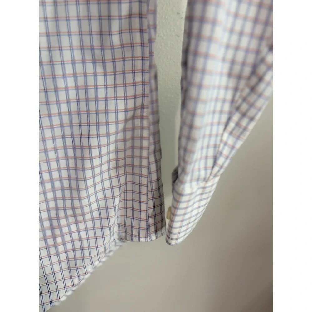 Banana Republic Men's Slim Fit Wrinkle Resistant Button Down Shirt Medium W156